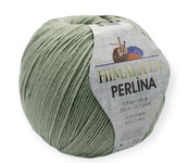 Пряжа для вязания HIMALAYA Perlina (50% Акрил, 50% Хлопок) 5х100х290м цв. 50104 мятный