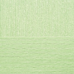 Пряжа для вязания Пехорка Цветное кружево (100% мерсеризованный хлопок) 4х50г/475м цв.009 зеленое яблоко