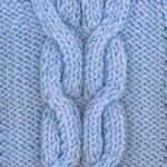 Пряжа для вязания Ализе LanaGold (49% шерсть, 51% акрил) 5х100г/240м цв.040 голубой