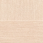 Пряжа для вязания ПЕХ Хлопок Натуральный летний ассорт (100% хлопок) 5х100г/425 цв.442 натуральный