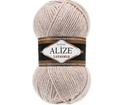 Пряжа для вязания Ализе LanaGold (49% шерсть, 51% акрил) 5х100г/240м цв. 585 камень