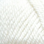 Пряжа для вязания ПЕХ Популярная (50% импортная шерсть, 45% акрил, 5% акрил высокообъёмный) 10х100г/133м цв. 01 Белый
