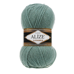 Пряжа для вязания Ализе LanaGold (49% шерсть, 51% акрил) 5х100г/240м цв.386 лазурный