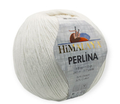 Пряжа для вязания HIMALAYA Perlina (50% Акрил, 50% Хлопок) 5х100х290м цв. 50101 белый