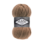 Пряжа для вязания Ализе Superlana maxi (25% шерсть, 75% акрил) 5х100г/100м цв.466 тёмно-бежевый