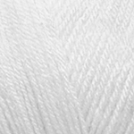 Пряжа для вязания Ализе Superlana TIG (25% шерсть, 75% акрил) 5х100г/570 м цв.055 белый