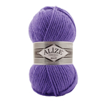 Пряжа для вязания Ализе Superlana maxi (25% шерсть, 75% акрил) 5х100г/100м цв.851 барвинок