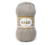 Пряжа для вязания NAKO Calico (50% Хлопок, 50% Акрил) 5х100х245м цв. 10693 льняной