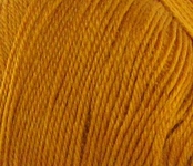 Пряжа для вязания ПЕХ Кроссбред Бразилии (50% шерсть, 50% акрил) 5х100г/490м цв. 447 Горчица