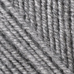 Пряжа для вязания Ализе Superlana midi (25% шерсть, 75% акрил) 5х100г/170м цв.021 серый