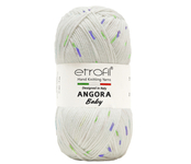 Пряжа для вязания ETROFIL Angora Baby (50% Полиамид, 35% Вискоза, 15% Ангора) 10х50х150м цв. SW008