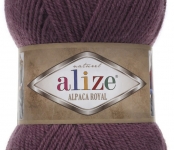 Пряжа Alize Alpaca Royal 169 вишневый
