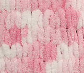 Пряжа для вязания Ализе Puffy color (100% микрополиэстер) 5х100г/9м цв.5863