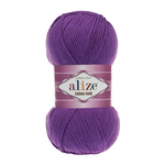 Пряжа для вязания Ализе Cotton gold (55% хлопок, 45% акрил) 5х100г/330м цв.44 темно фиолетовый
