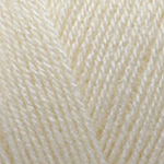 Пряжа для вязания Ализе Superlana TIG (25% шерсть, 75% акрил) 5х100г/570 м цв.001 кремовый