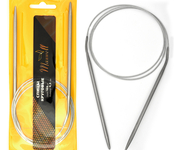 Спицы для вязания круговые Maxwell Gold, металлические на тросике арт.100-45 4,5 мм /100 смм