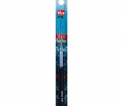 Крючок для вязания для тонкой пряжи Prym с пластиковой ручкой и колпачком 0,75 мм 342111