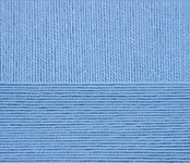 Пряжа для вязания Пехорка Цветное кружево (100% мерсеризованный хлопок) 4х50г/475м цв.015 т.голубой