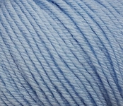 Пряжа для вязания ПЕХ Детский каприз тёплый (50% мериносовая шерсть, 50% фибра) 10х50г/125м цв.005 голубой