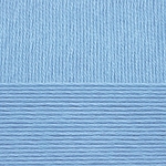 Пряжа для вязания Пехорка Виртуозная (100% мерсеризованный хлопок) 5х100г/333м цв.015 т.голубой