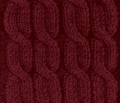 Пряжа для вязания Ализе LanaGold (49% шерсть, 51% акрил) 5х100г/240м цв.057 бордовый