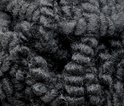 Пряжа для вязания Ализе Fashion Boucle (70% акрил, 25% шерсть, 5% полиамид) 5х100г/35м цв.060 черный