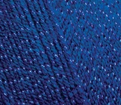 Пряжа для вязания Ализе Sal simli (95% акрил, 5% металлик) 5х100г/460м цв.360 василек