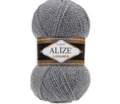 Пряжа для вязания Ализе LanaGold (49% шерсть, 51% акрил) 5х100г/240м цв. 651 DUE