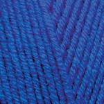 Пряжа для вязания Ализе LanaGold (49% шерсть, 51% акрил) 5х100г/240м цв.141 василек