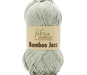 Пряжа для вязания FIBRA NATURA Bamboo Jazz (50% Хлопок, 50% Бамбук) 10х50х120м цв.217 оливковый