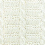 Пряжа для вязания Ализе LanaGold (49% шерсть, 51% акрил) 5х100г/240м цв.001 кремовый