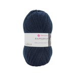 Пряжа для вязания ПЕХ Народная (30% шерсть, 70% акрил) 5х100г/220м цв. 04 темно-синий