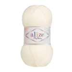 Пряжа для вязания Ализе My Baby (100% акрил) 5х50г/150м цв.062 молочный