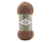 Пряжа для вязания Ализе Alpaca Royal New (55% акрил, 30% шерсть, 15% альпака) 5х100г/250м цв.558 кирпичный меланж