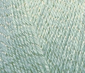 Пряжа для вязания Ализе Sal simli (95% акрил, 5% металлик) 5х100г/460м цв.114 мята
