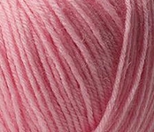 Пряжа для вязания ПЕХ Детский каприз (50% мериносовая шерсть, 50% фибра) 10х50г/225м цв. 11 Яр. Розовый