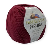 Пряжа для вязания HIMALAYA Perlina (50% Акрил, 50% Хлопок) 5х100х290м цв. 50135 каркаде