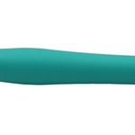 Крючок для вязания Knit Pro 30918 с эргономичной ручкой Waves 10 мм, алюминий, серебристый/нефритовый