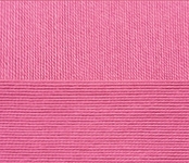 Пряжа для вязания Пехорка Цветное кружево (100% мерсеризованный хлопок) 4х50г/475м цв.021 брусника