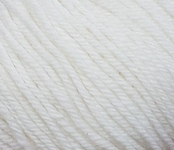 Пряжа для вязания ПЕХ Детский каприз (50% мериносовая шерсть, 50% фибра) 10х50г/225м цв. 01 Белый