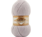Пряжа для вязания Ализе Angora Gold (20% шерсть, 80% акрил) 5х100г/550м цв.632 лиловый