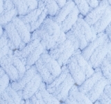 Пряжа для вязания Ализе Puffy (100% микрополиэстер) 5х100г/9.5м цв.183 св.голубой