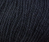 Пряжа для вязания ПЕХ Детский каприз тёплый (50% мериносовая шерсть, 50% фибра) 10х50г/125м цв.02 Черный