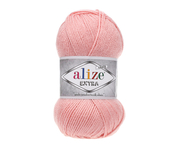 Пряжа для вязания Ализе Extra (100% акрил) 5х100г/220м цв.363 светло-розовый