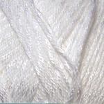 Пряжа для вязания ПЕХ Жемчужная (50% хлопок, 50% вискоза) 5х100г/425м цв. 01 Белый