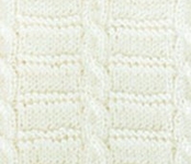Пряжа для вязания Ализе LanaGold (49% шерсть, 51% акрил) 5х100г/240м цв.001 кремовый