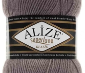 Пряжа ALIZE 'Superlana klasik' (однотонная) 100гр. 280м. (75% акрил, 25%шерсть) цв.142 темно-розовый