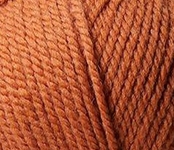 Пряжа для вязания ПЕХ Популярная (50% импортная шерсть, 45% акрил, 5% акрил высокообъёмный) 10х100г/133м цв. 30 Св Теракот