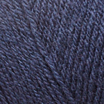 Пряжа для вязания Ализе Superlana TIG (25% шерсть, 75% акрил) 5х100г/570 м цв.058 т.синий