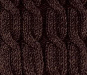 Пряжа для вязания Ализе LanaGold (49% шерсть, 51% акрил) 5х100г/240м цв.026 коричневый